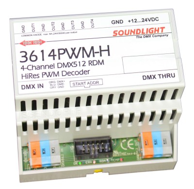 [DMX PWM Decoder 3614PWM-H]